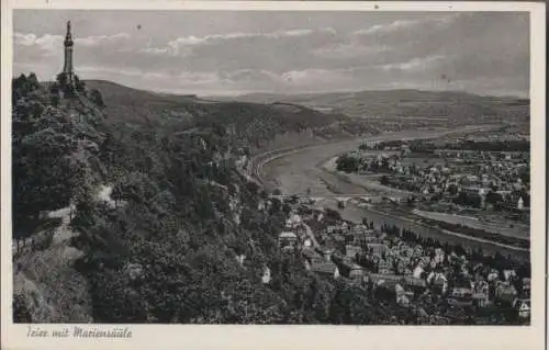 Trier - mit Mariensäule - 1955