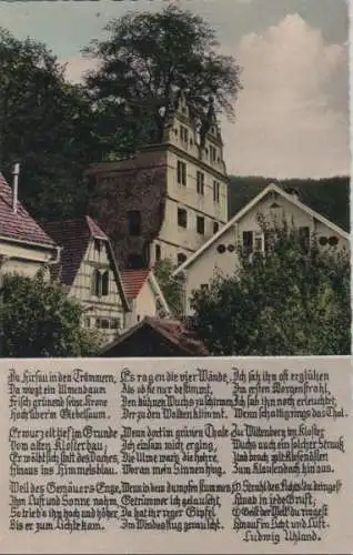 Calw-Hirsau - mit Gedicht - 1960