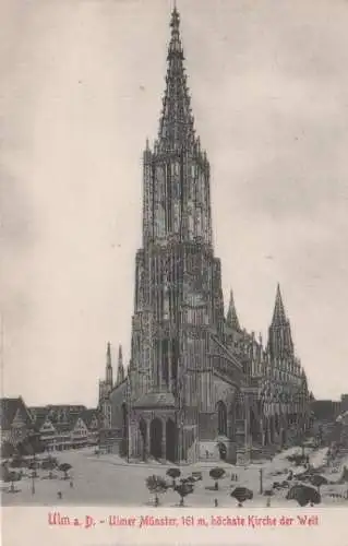 Ulm - Ulmer Münster - ca. 1935