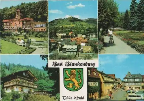 Bad Blankenburg - u.a. Burgruine Greifenstein - 1986