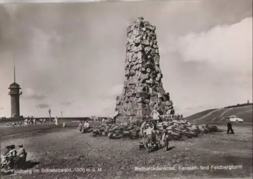 Feldberg / Schwarzwald - Bismarckdenkmal - ca. 1955