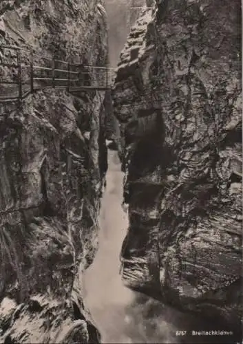 Breitachklamm - ca. 1955