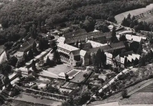 Eberbach - Zisterzienser-Abtei, Luftafnahme - ca. 1965