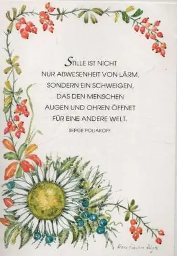 Sinnspruch Sonderstempel