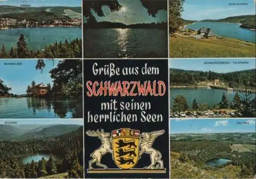 Schwarzwald - Seen, u.a. Feldsee - ca. 1980