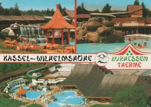 Kassel Wilhelmshöhe - Kurhessen-Therme - ca. 1975