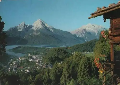 Berchtesgaden - mit Watzmann - ca. 1985