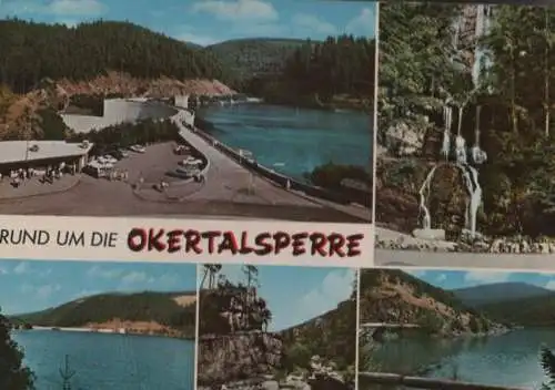 Okertalsperre - 5 Teilbilder - 1976