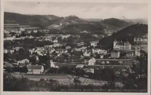 Bad Kissingen - Blick vom Cafe Jagdhaus Messerschmitt - 1933