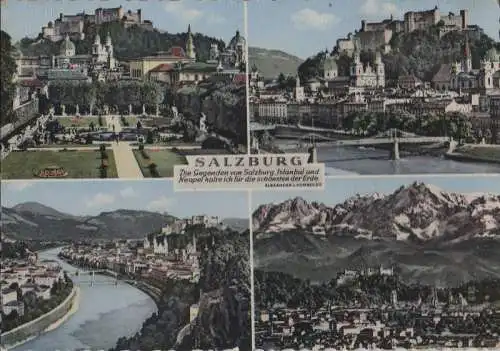 Österreich - Österreich - Salzburg - mit 4 Bildern - ca. 1970