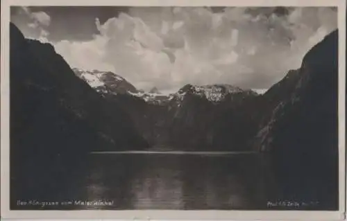 Königssee - vom Malerwinkel - 1931