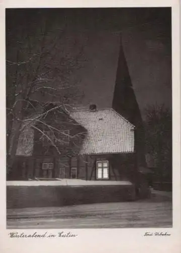 Eutin - Winterabend - ca. 1960