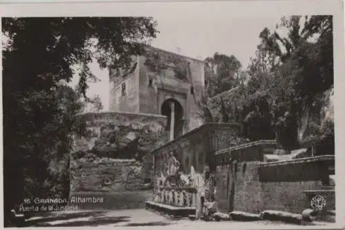 Spanien - Spanien - Granada - Alhambra, Puerta de la Justicia - ca. 1950