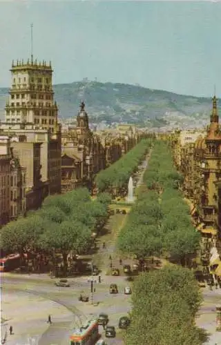 Spanien - Spanien - Barcelona - Paseo de Gracia - 1961