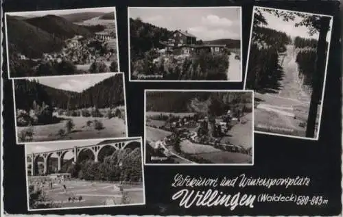 Willingen - u.a. Ortsansicht - 1962