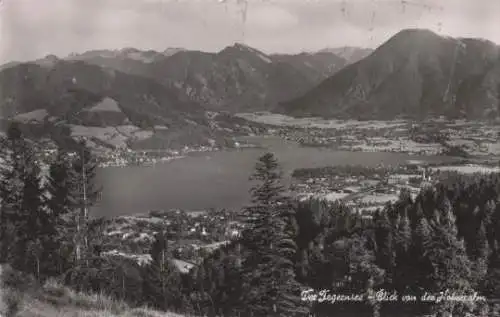 Tegernsee - Blick von Holzeralm - ca. 1955