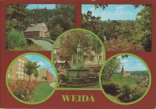 Weida - u.a. Neubaugebiet Frohe Zukunft - 1982