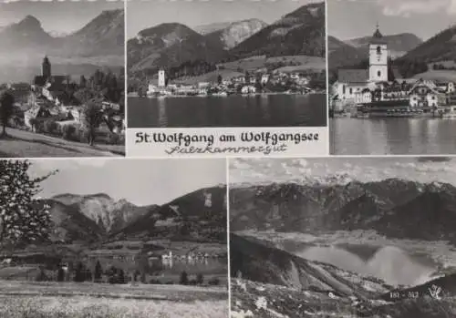 Österreich - Österreich - St. Wolfgang - 5 Teilbilder - ca. 1965