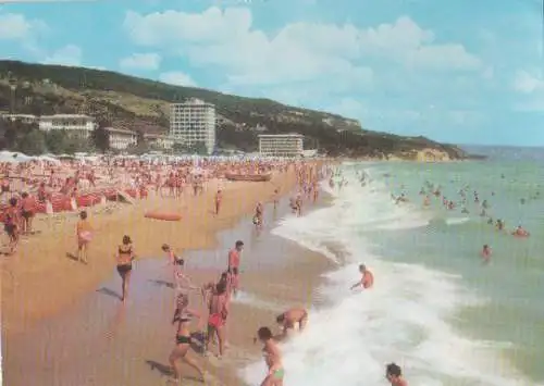 Bulgarien - Bulgarien - Slatni Pjassazi - Strand - 1980