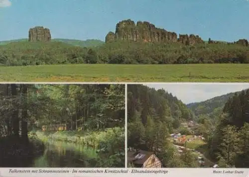 Königstein - Falkenstein mit Schrammsteinen - ca. 1995