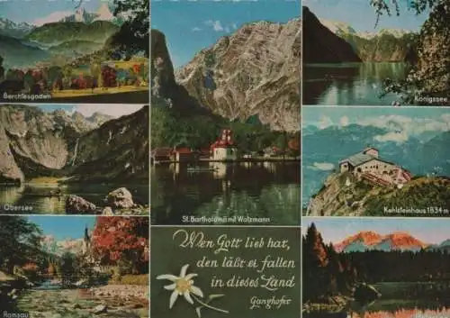 Berchtesgadener Land - u.a. Hintersee - 1977