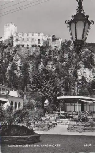 Baden bei Wies - Cafe Sacher - ca. 1955