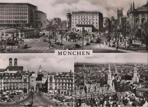 München - 3 Teilbilder - 1956