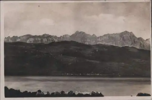 Bodensee - Blick auf Schweizer Alpen - 1926