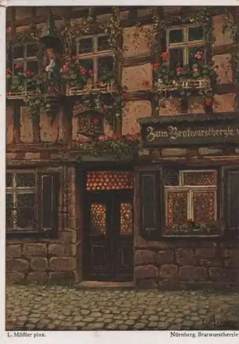 Nürnberg - Bratwurstherzle - ca. 1960