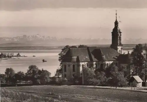 Uhldingen-Mühlhofen, Birnau - Wallfahrtskirche - ca. 1965