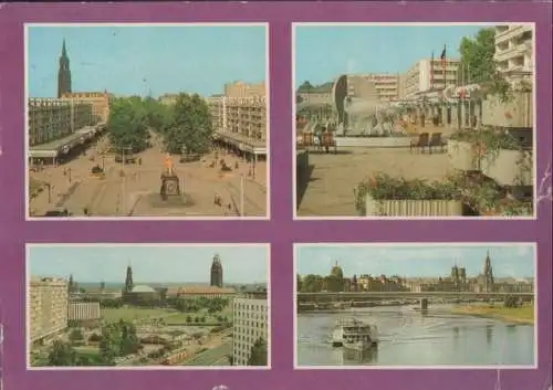 Dresden - u.a. Straße der Befreiung - 1980