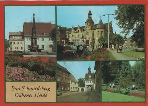 Bad Schmiedeberg - u.a. Markt - 1986