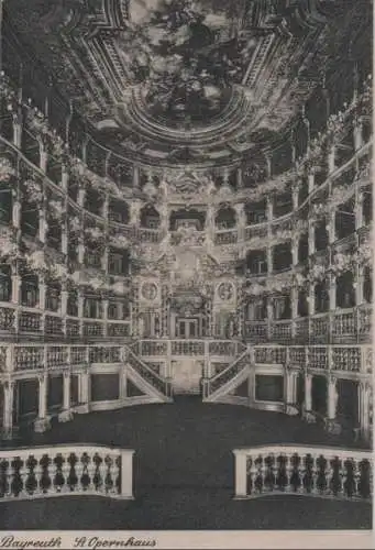 Bayreuth - Opernhaus - ca. 1950