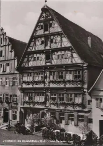 Dinkelsbühl - Hotel Deutsches Haus - ca. 1965