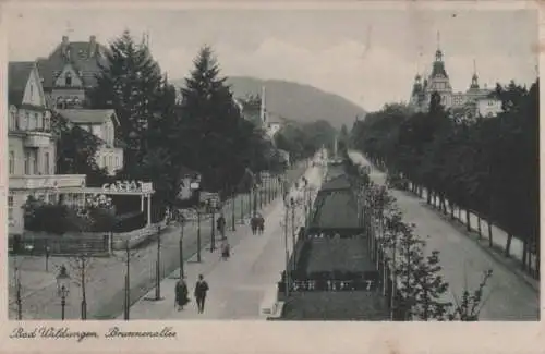 Bad Wildungen - Brunnenallee - 1937