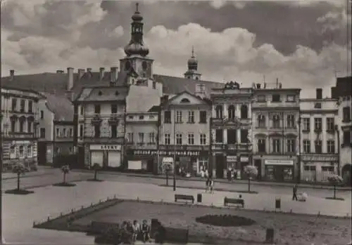 Tschechien - Tschechien - Broumov - Mirove namesti - ca. 1965