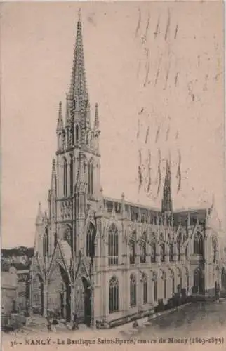 Frankreich - Frankreich - Nancy - La Basilique Saint-Epvre - 1923