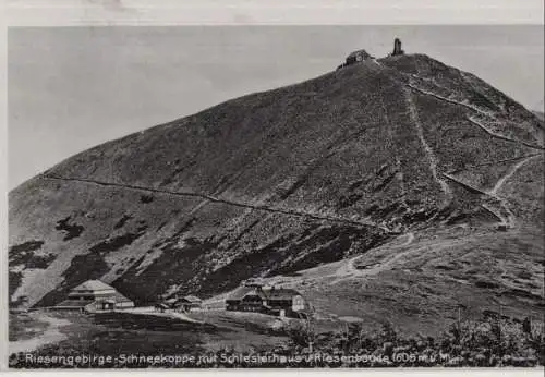 Schneekoppe - mit Schlesierhaus