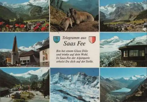 Schweiz - Schweiz - Saas-Fee - ca. 1980