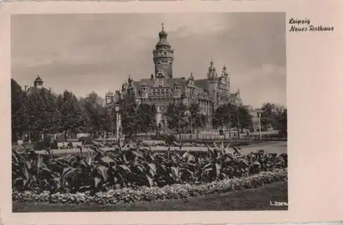 Leipzig - Neues Rathaus - 1956