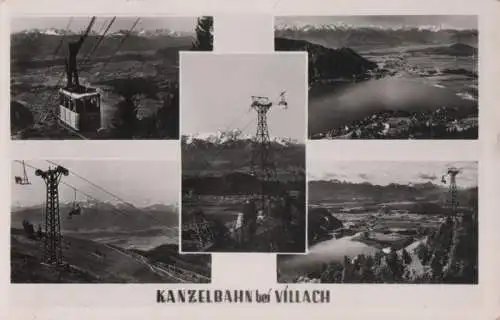 Österreich - Österreich - Villach - Kanzelbahn - ca. 1960