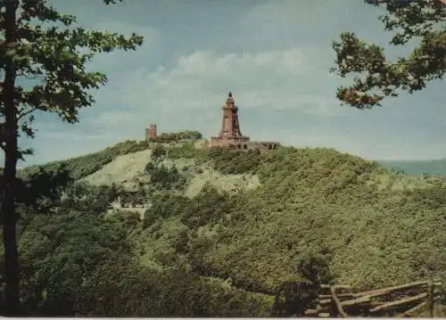 Kyffhäuser - Blick vom Gietenkopf - 1964