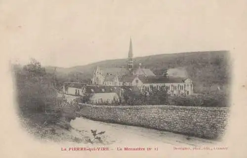 Frankreich - Saint-Leger-Vauban, Abbaye de la Pierre-Qui-Vire - Frankreich - La Monastere