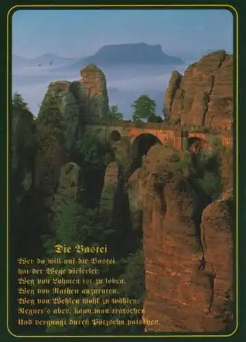 Sächsische Schweiz - Bastei - ca. 1995