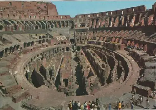 Italien - Italien - Rom - Roma - Il Colosseo - Interno - ca. 1985