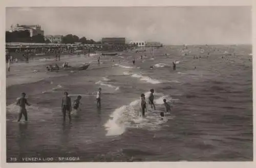 Italien - Italien - Venedig - Lido, Spiaggia - ca. 1960