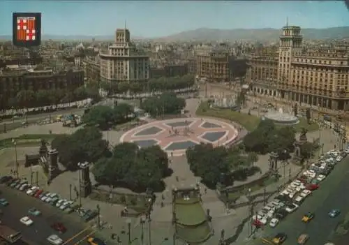 Spanien - Spanien - Barcelona - Plaza de Cataluna - ca. 1980