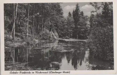 Walsrode - Lohofer Fischteiche im Kleckerwald - 1961