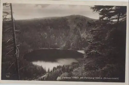 Feldsee - mit Feldberg - ca. 1950