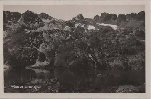 Österreich - Österreich - Wildgrat - und Wettersee - ca. 1955